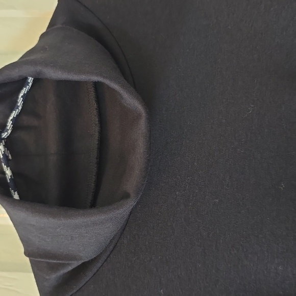 A.N.A WOMENS BLACK PETITE PLUS LONG SLEEVE TURTLENECK TOP SIZE PXXL - Picture 3 of 13